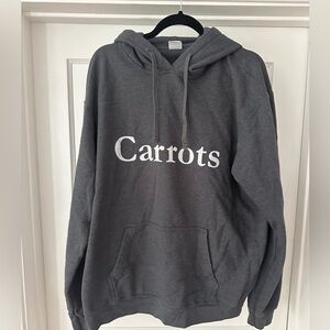 Carrots grey hoodie.